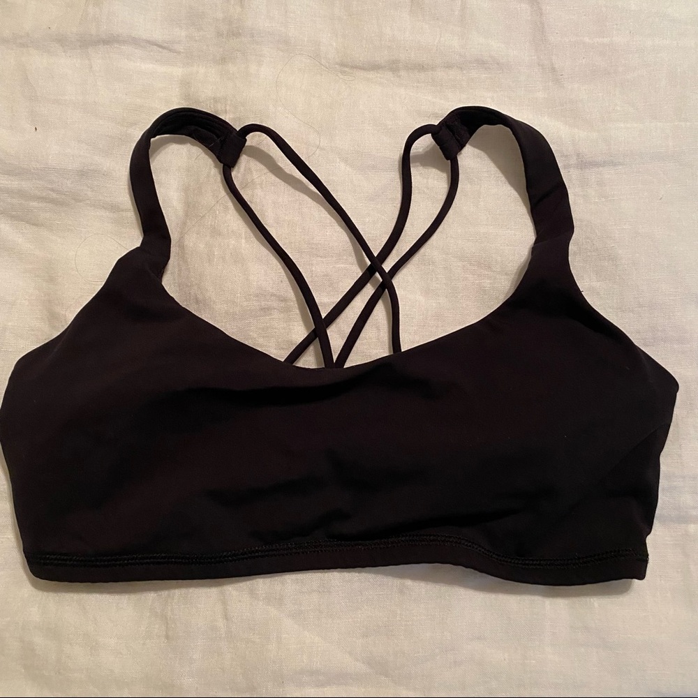 Black Lululemon Sports Bra